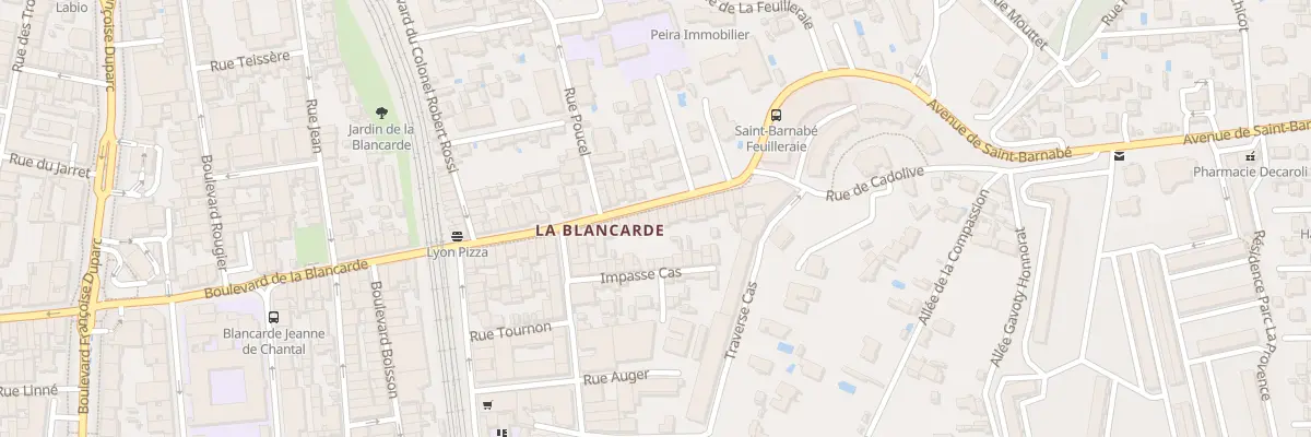 Plan du 148 Bd Blancarde à Marseille 4e Arrondissement
