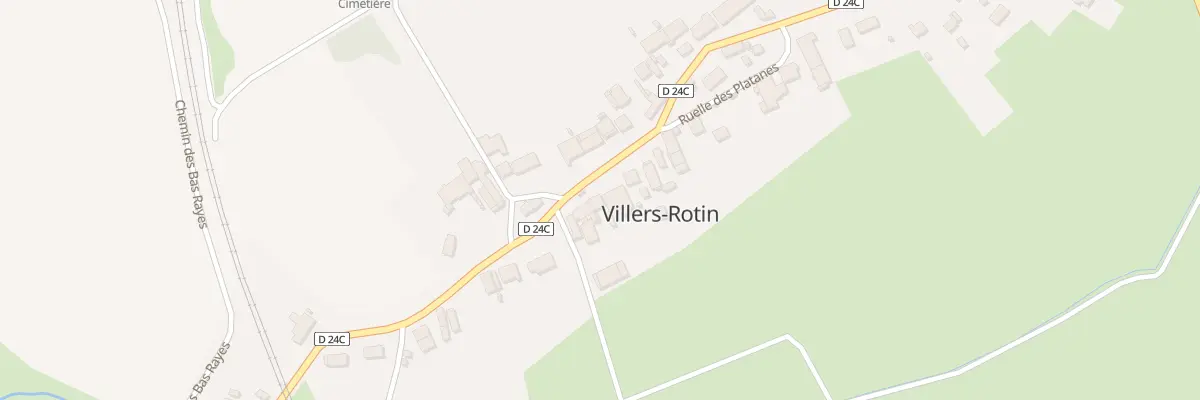 Plan du 40 Rue du Tilleul à Villers-Rotin