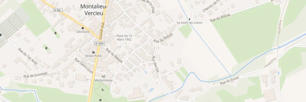 Plan du 6 Rue des Iris à Montalieu-Vercieu
