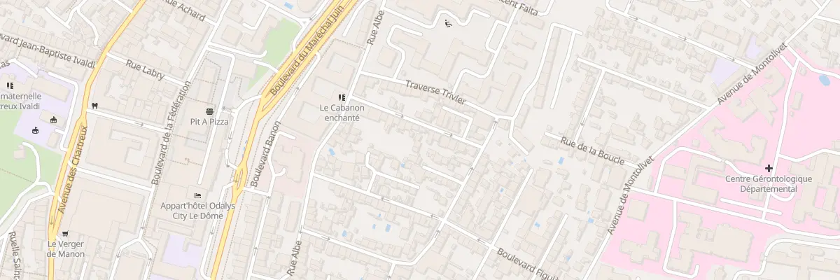 Plan du 20 Bd Blanc à Marseille 4e Arrondissement