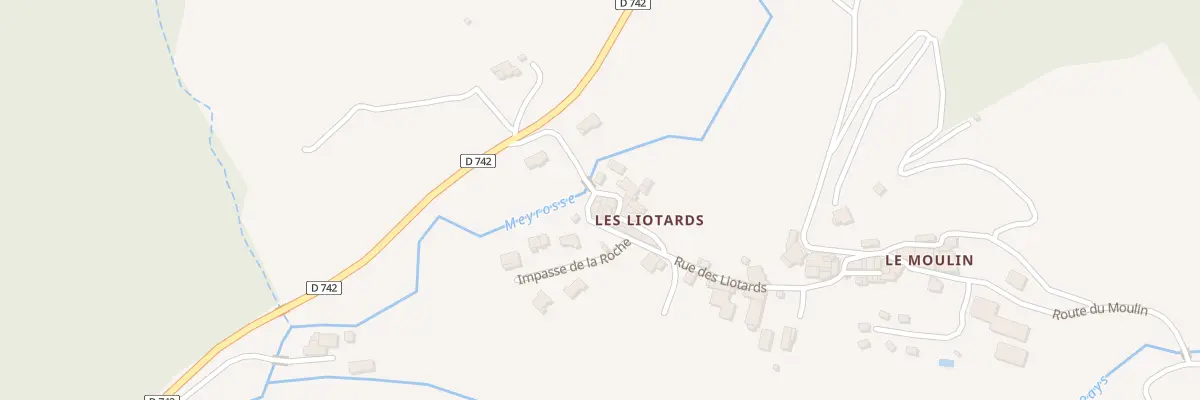 Plan du 115 Rue des Liotards à Romeyer