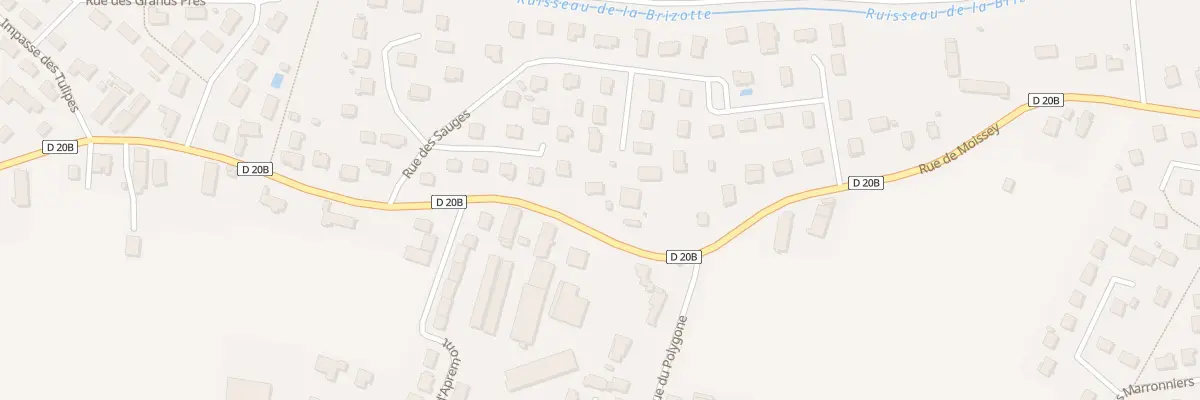 Plan du 32B Rue de Moissey à Auxonne