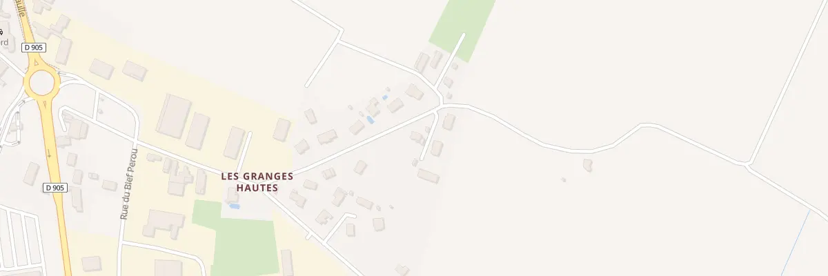 Plan du 8 Rue des Granges Hautes à Auxonne