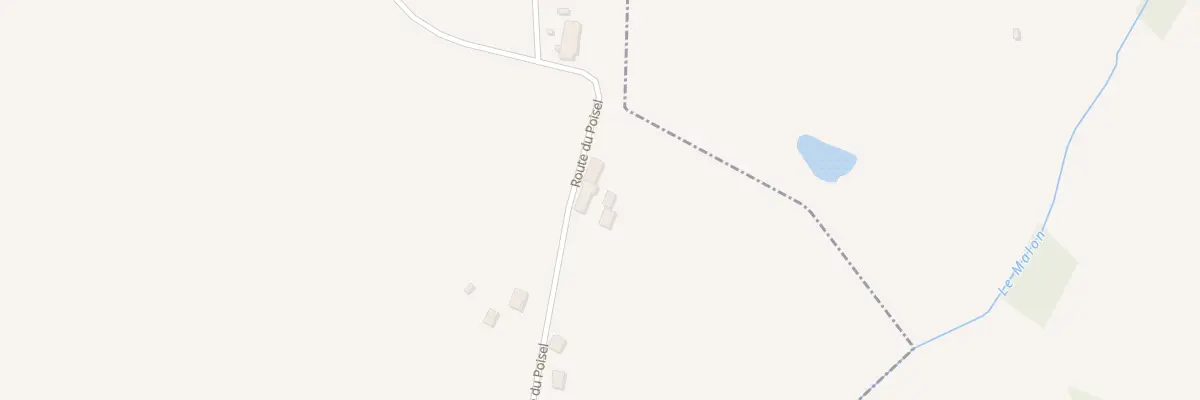 Plan du 16 Rte du Poisel aux Hays
