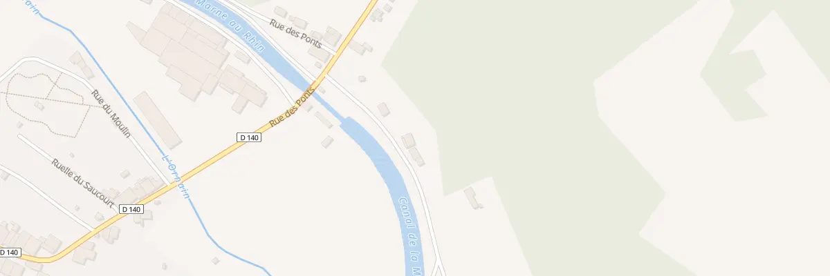 Plan du 34 Rue des Ponts à Tréveray