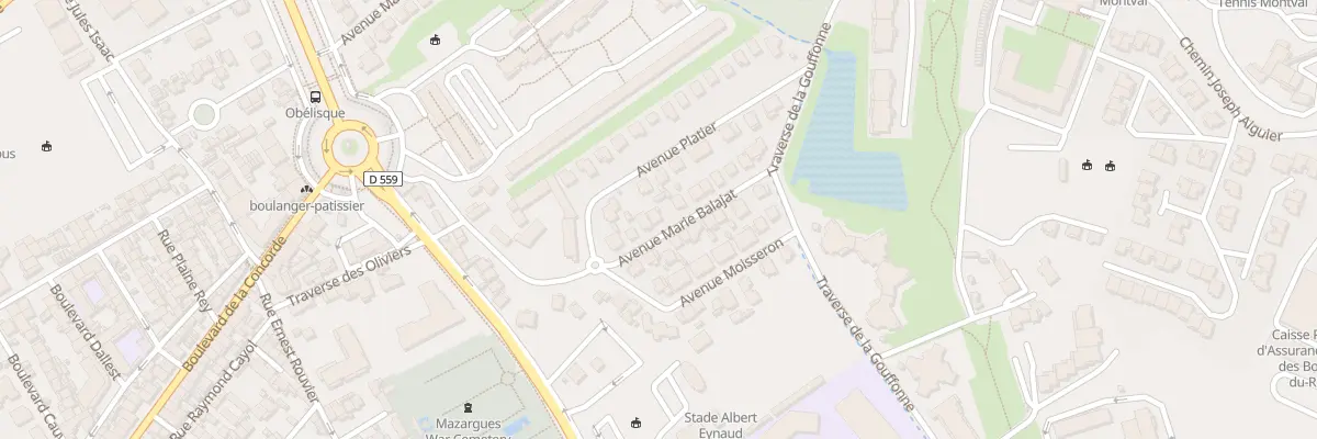 Plan du 11 Av Marie Balajat à Marseille 9e Arrondissement