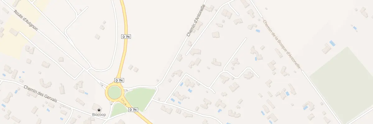 Plan du 9649 Che d’Antonelle à Aix-en-Provence