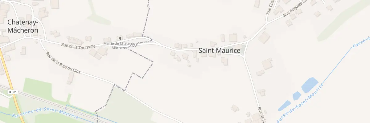 Plan du 11 Rue de la Garde à Saint-Maurice