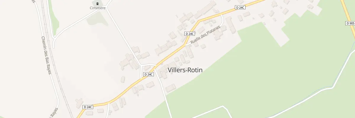 Plan du 36 Rue du Tilleul à Villers-Rotin