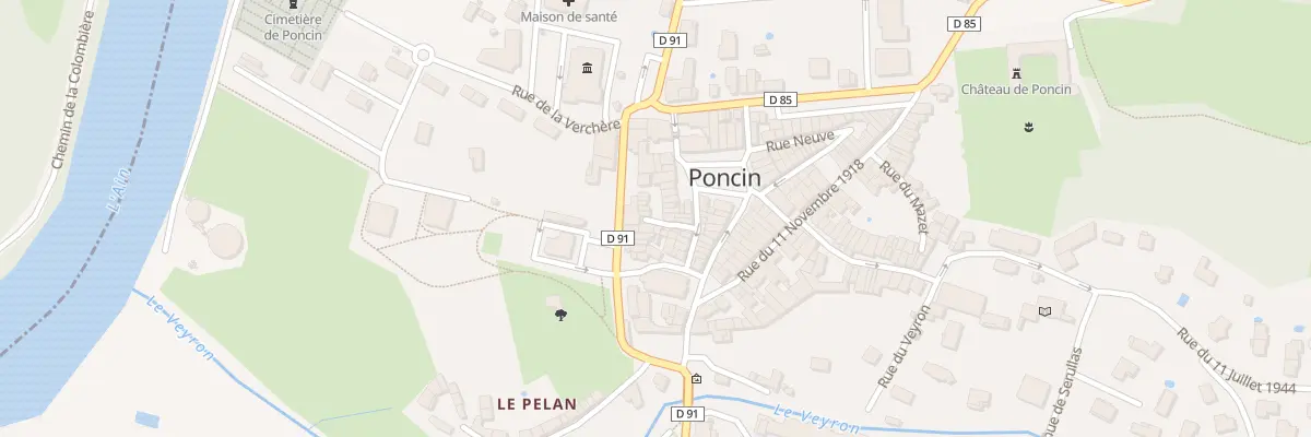 Plan du 5362 Imp du Bonheur à Poncin