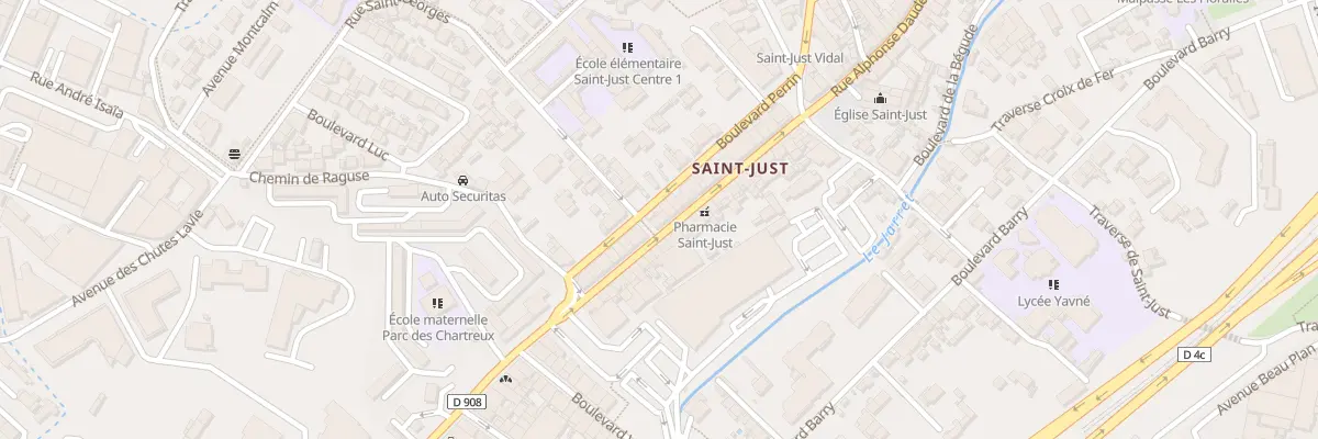 Plan du 18 Bd Perrin à Marseille 13e Arrondissement