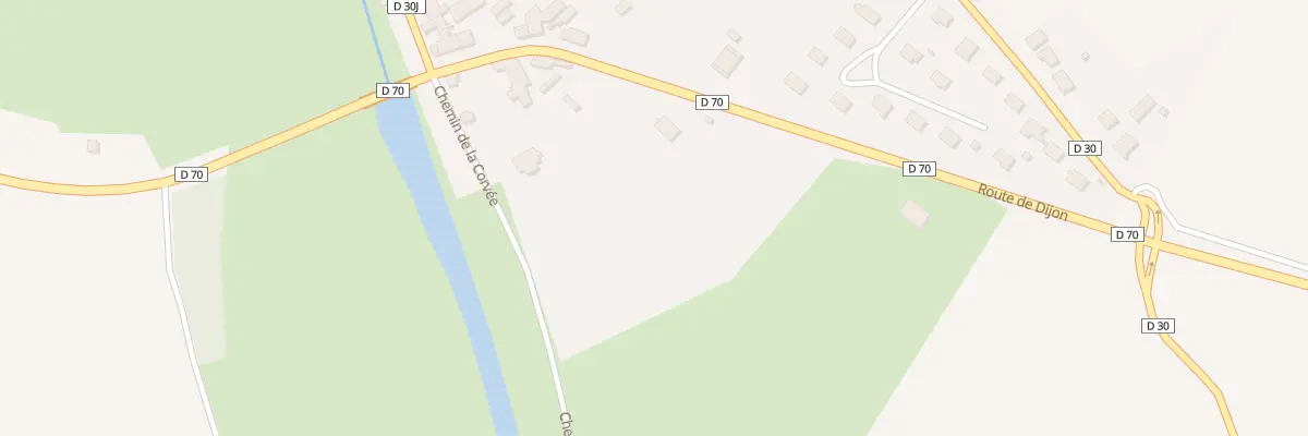 Plan du 4 Rte de Dijon à Renève