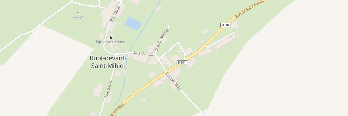 Plan du 7 Rue de Saint Mihiel à Rupt-devant-Saint-Mihiel