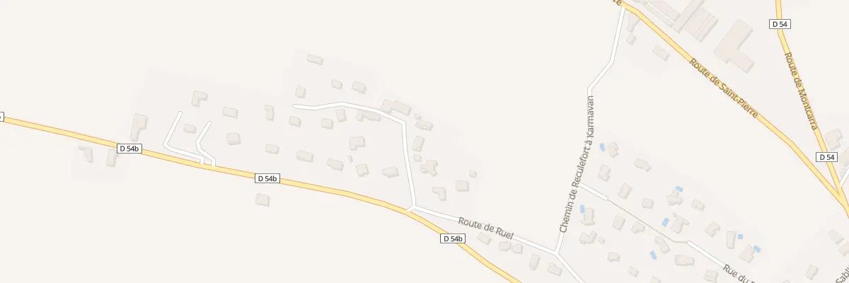 Plan du 8 Imp de Ruel à Rochetoirin