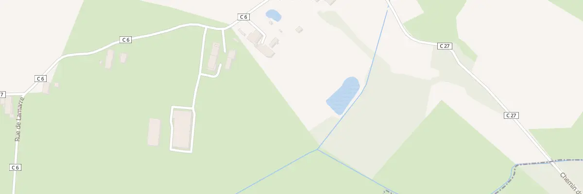 Plan du 1890 Rue de Lamarre à Chapelle-Voland