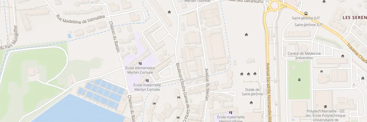 Plan du 34 Bd N D de Santa Cruz à Marseille 14e Arrondissement