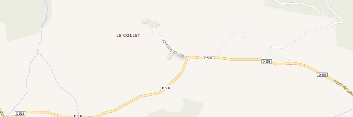 Plan du 5028 Le Collet à Lemps