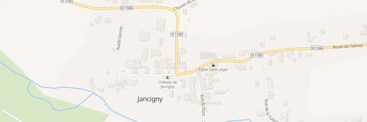 Plan du 4 Rte de Cheuge à Jancigny