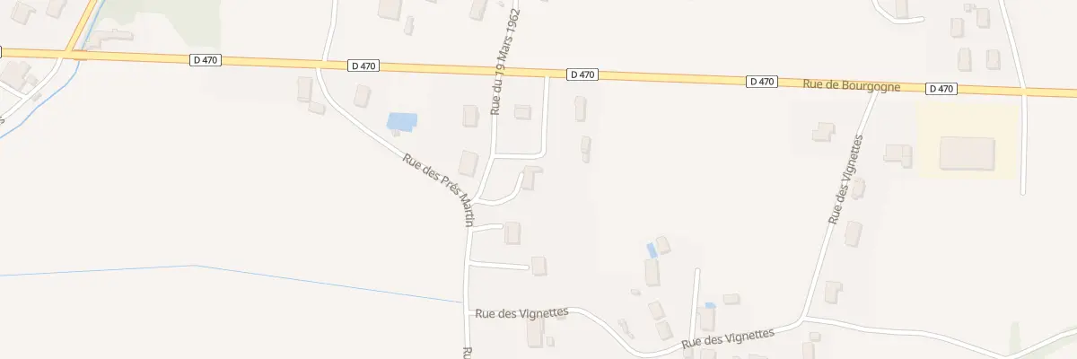 Plan du 17 Rue du 19 Mars 1962 à Cosges