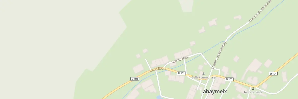 Plan du 1 Rue du Haty à Lahaymeix