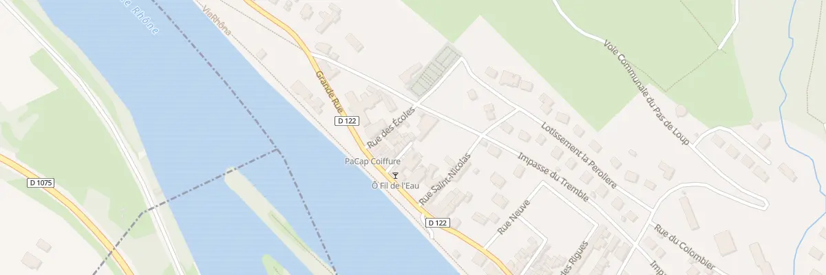 Plan du 9 Rue des Saults du Rhone à Sault-Brénaz
