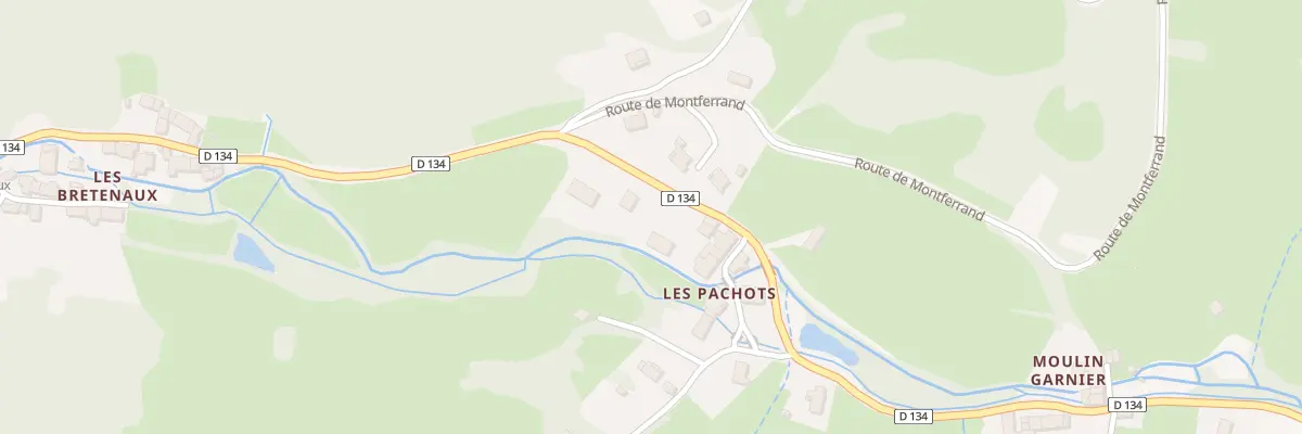 Plan du 155 Rte de la Chandelaine à Gizia