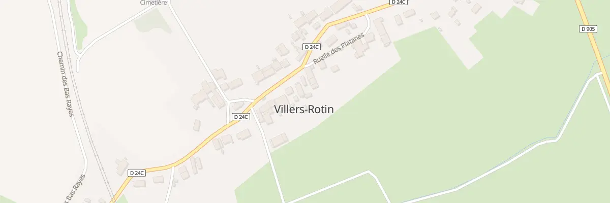 Plan du 34 Rue du Tilleul à Villers-Rotin