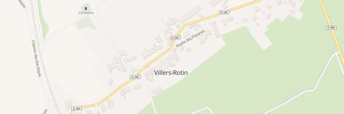 Plan du 32 Rue du Tilleul à Villers-Rotin