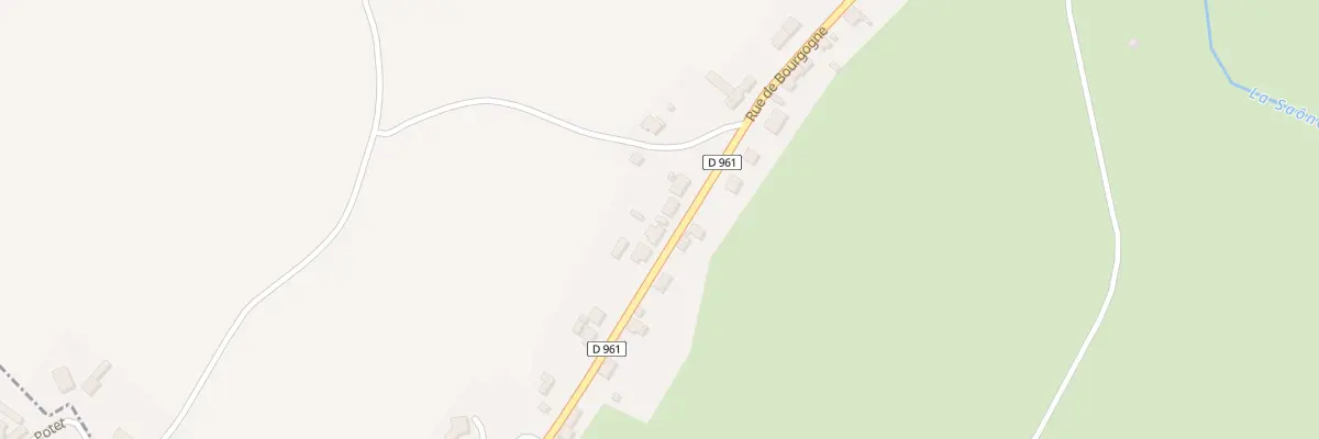 Plan du 36B Rue de Bourgogne à Pontailler-sur-Saône