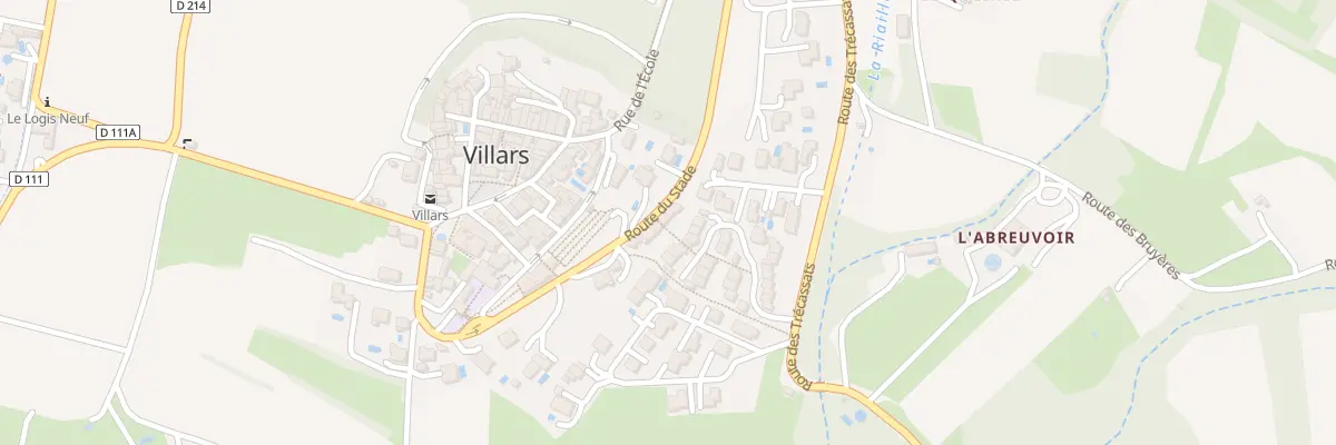 Plan du 22 La Cote Saint Jaume à Villars