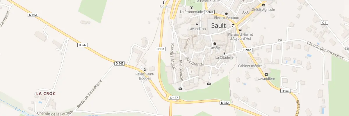 Plan du 5005 La Ville à Sault