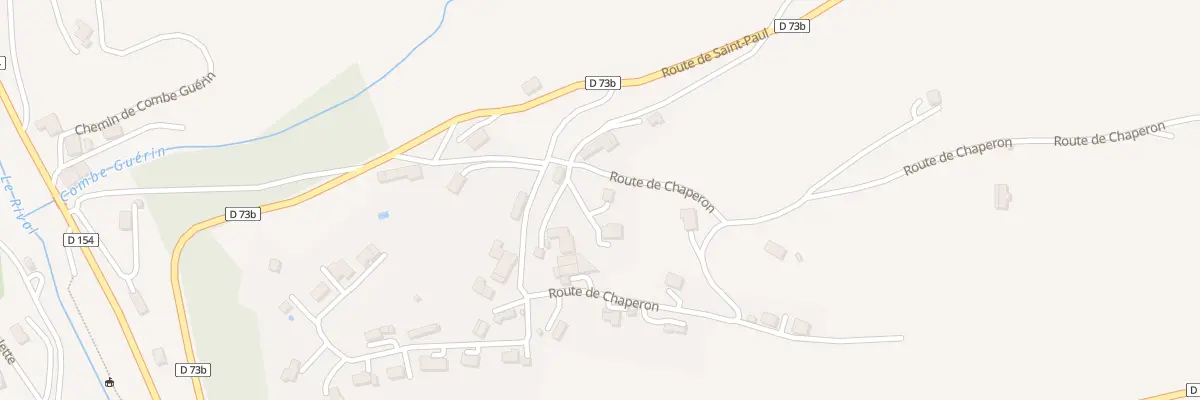 Plan de Chaperon à La Forteresse