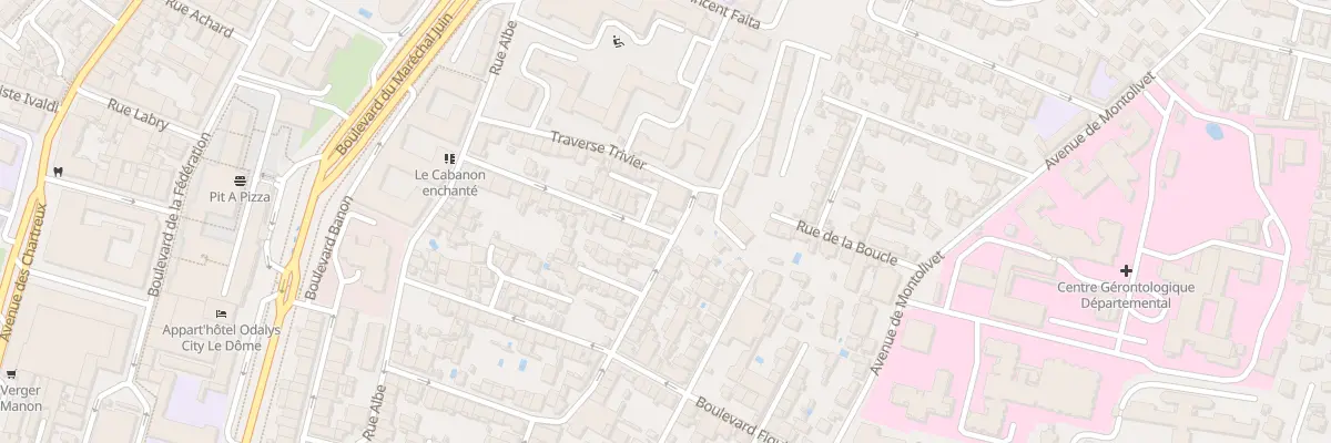 Plan du 31 Bd Blanc à Marseille 4e Arrondissement