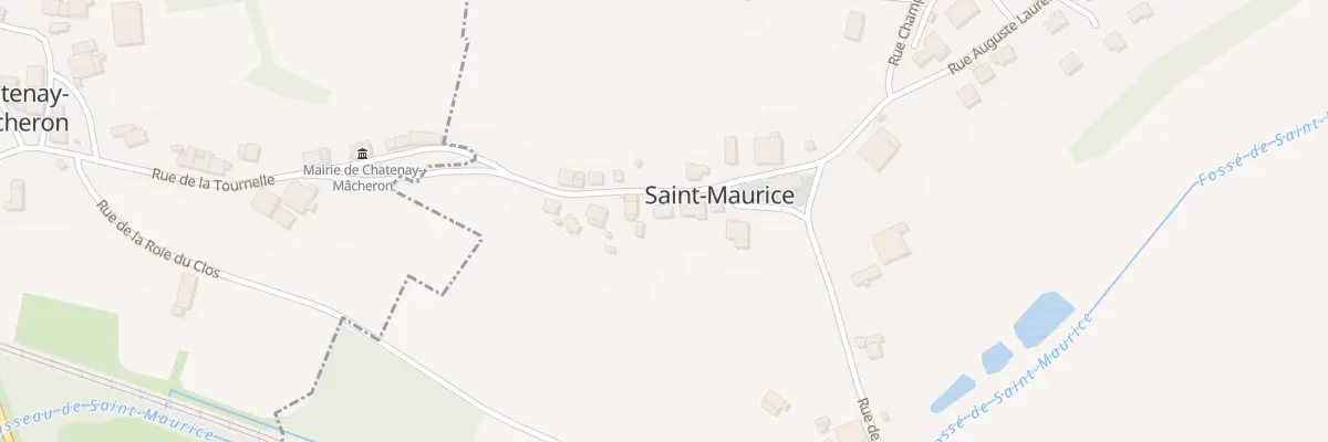 Plan du 7 Rue de la Garde à Saint-Maurice