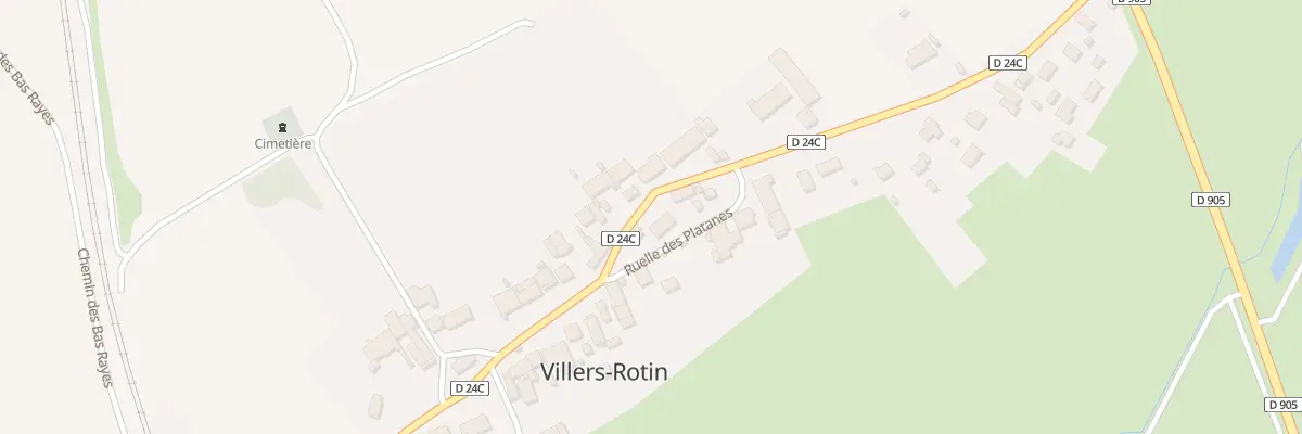 Plan du 30 Rue du Tilleul à Villers-Rotin