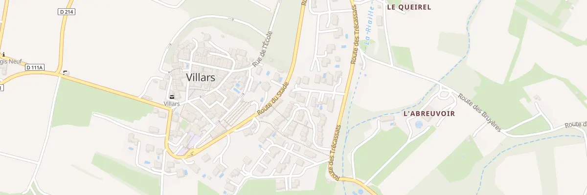 Plan du 5 La Cote Saint Jaume à Villars