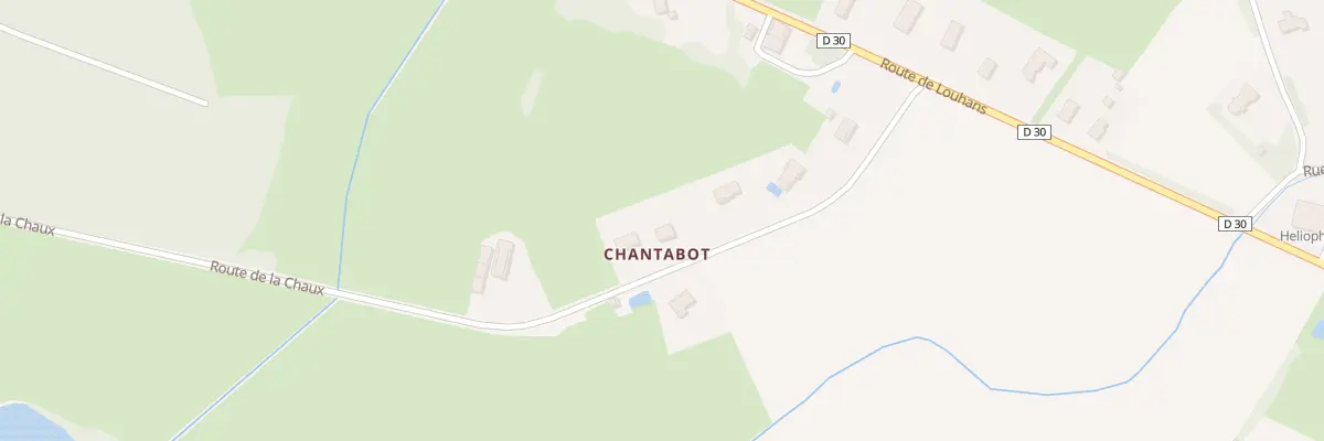 Plan du 280 Rte de la Chaux à Savigny-en-Revermont