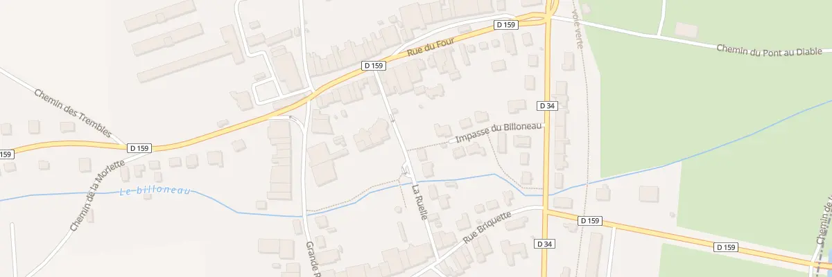 Plan du 12B Vc La Ruelle à Ancemont