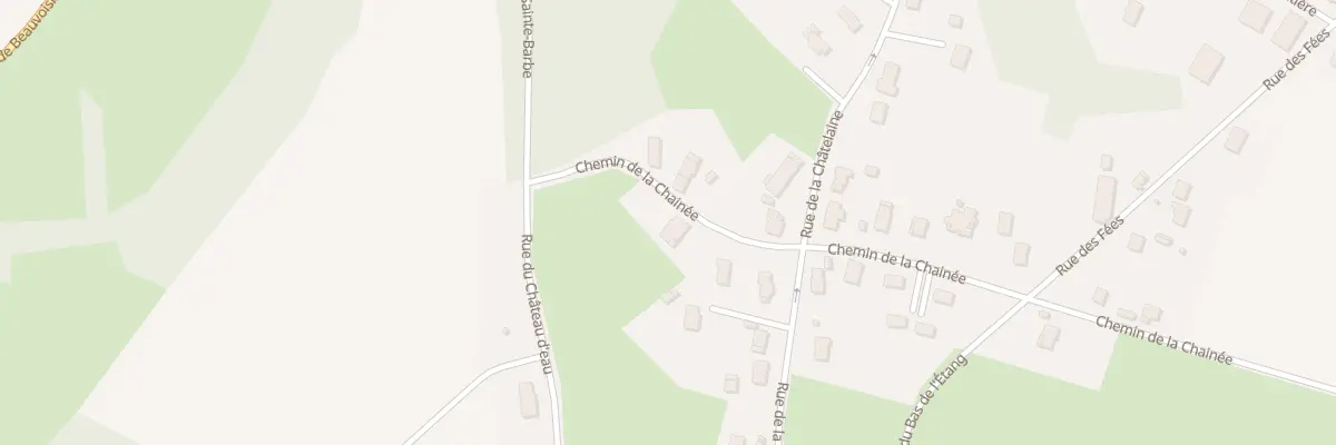 Plan du 4 Che de la Chainée à Asnans-Beauvoisin