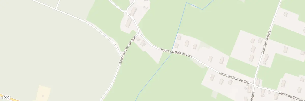 Plan du 849 Rue du Bois de Ban à Savigny-en-Revermont