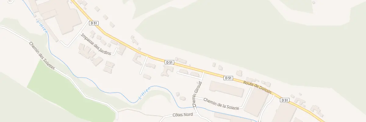 Plan du 727 Rte de Doissin à Saint-Victor-de-Cessieu