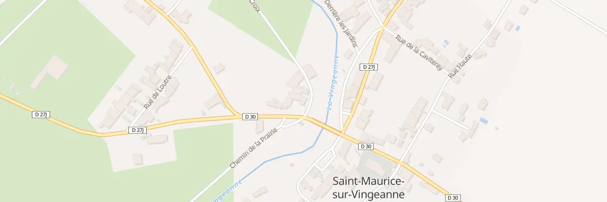 Plan du 2 Rue de Courchamp à Saint-Maurice-sur-Vingeanne