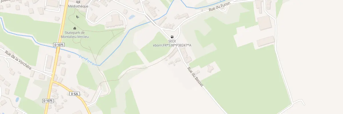 Plan du 26 Rue du Besset à Montalieu-Vercieu