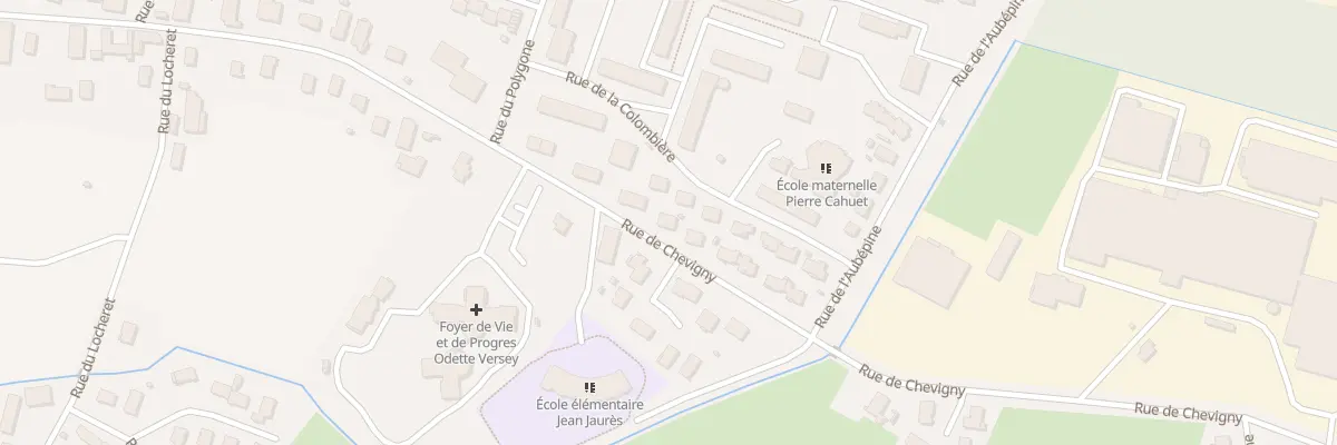 Plan du 50 Rue de Chevigny à Auxonne