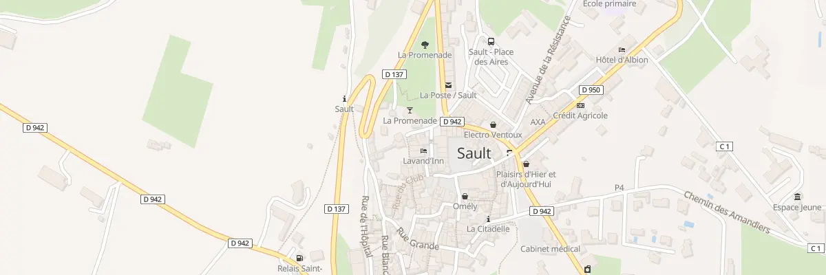Plan du 5124 La Ville à Sault