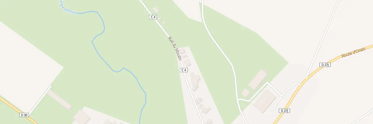 Plan du 30 Rue du Moulin à Saint-Maurice-sur-Vingeanne