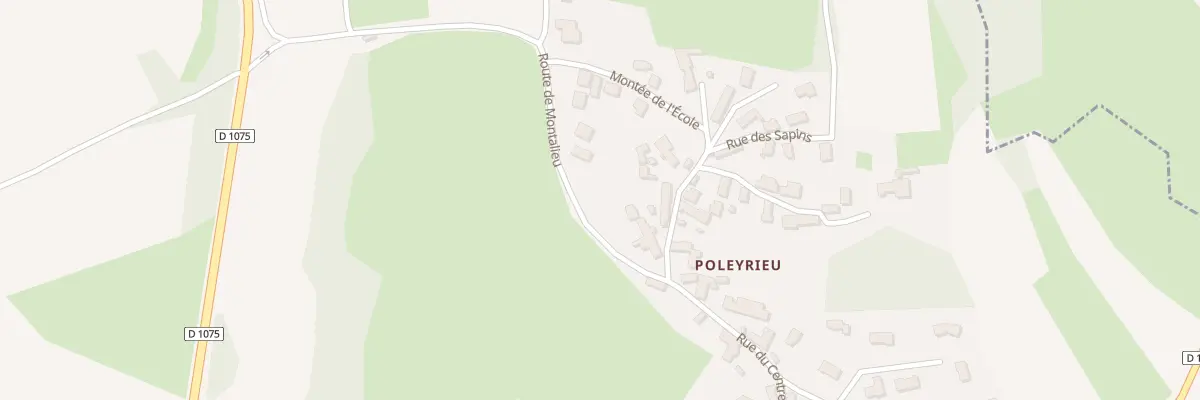 Plan du 120 Rte de Montalieu à Courtenay