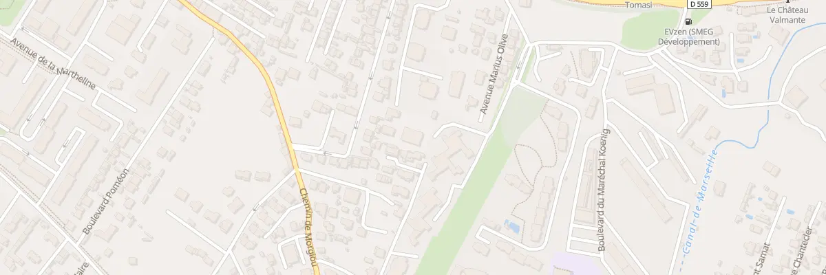 Plan du 52 Rue henri tomasi à Marseille 9e Arrondissement