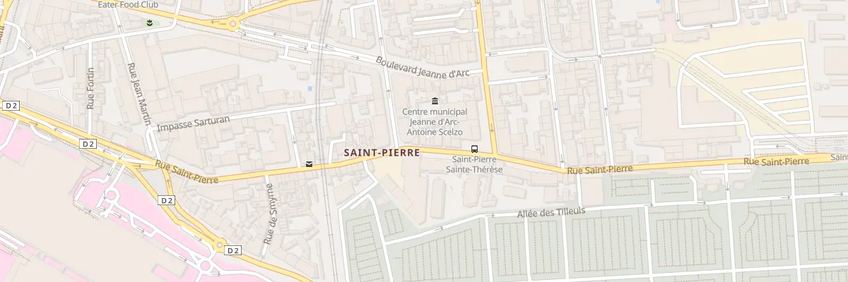 Plan du 357 Rue saint pierre à Marseille 5e Arrondissement
