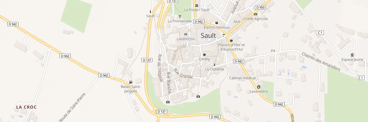Plan du 5705 La Ville à Sault